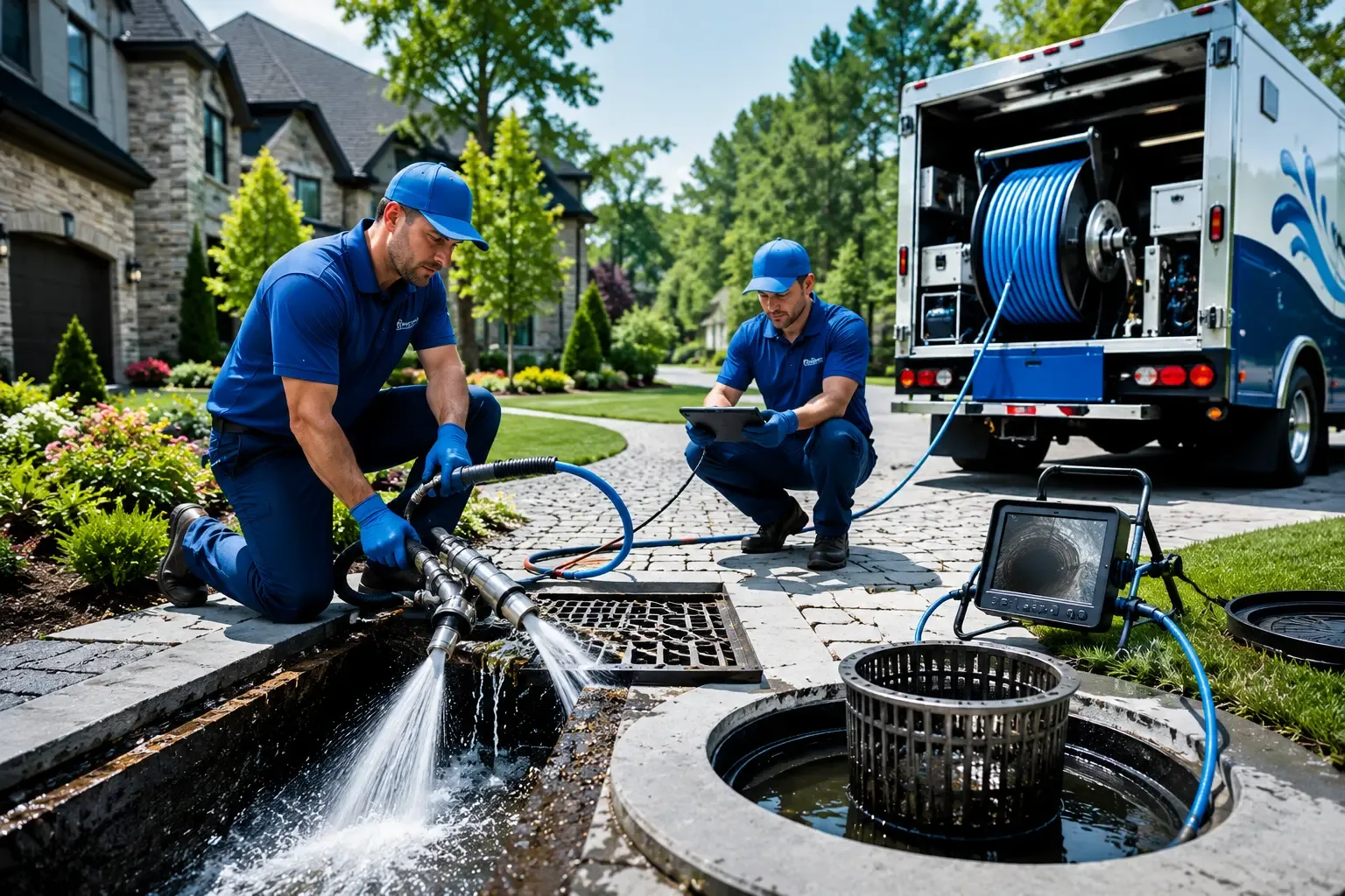 Local outdoor drain cleaning professionals in Teague, TX